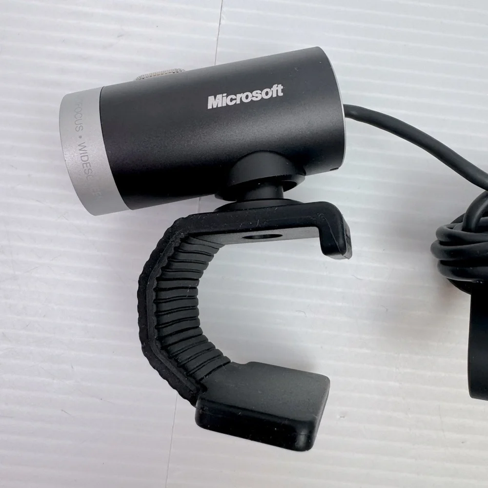 Microsoft LifeCam Cinema 720p HD Wide Screen Camera Webcam Model 1393 Tested